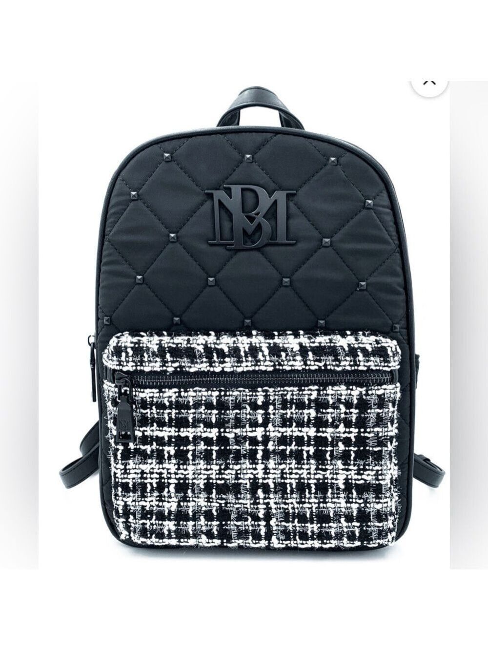 Badgley Mischka Diamond Quilted Backpack NWT